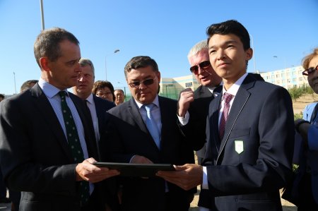 Солнечную станцию запустили в НИШ Актау