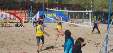 Волейболистки из Актау завоевали «золото» на международных играх