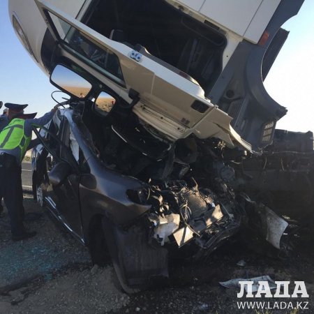 В аварии на трассе Атырау-Кульсары погибли три жителя Мангистау