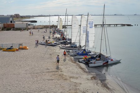 Международная парусная регата прошла в Актау