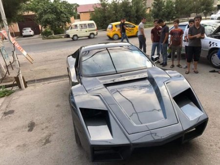 В Узбекистане парень сделал Ferrari из Lacetti