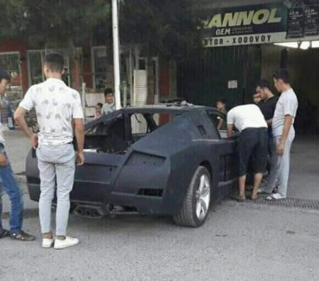 В Узбекистане парень сделал Ferrari из Lacetti