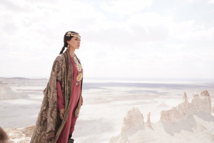 «Мисс Казахстан» Мадина Батык провела съемки в урочище Босжира