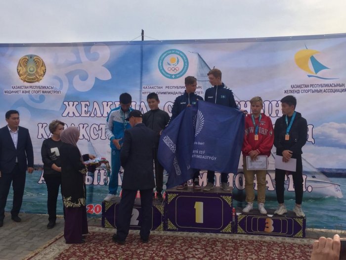 Яхтсмены из Актау завоевали четыре медали на чемпионате Казахстана