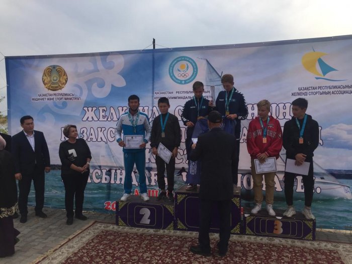 Яхтсмены из Актау завоевали четыре медали на чемпионате Казахстана