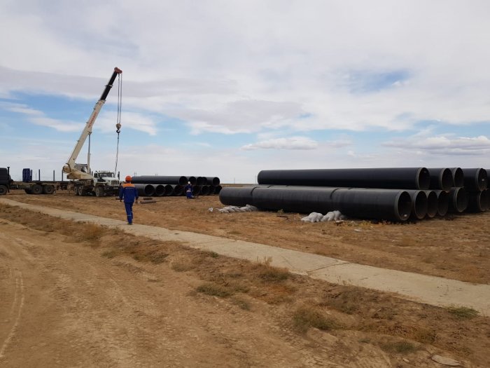 В Мангистау отремонтировали стратегический магистральный газопровод «Окарем - Бейнеу»