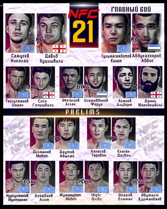 В Актау пройдёт международный турнир NFC-21