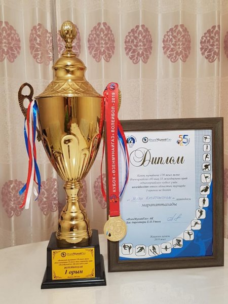 Победа волейболистов