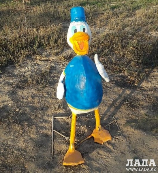 В Актау «поселились» сказочные персонажи