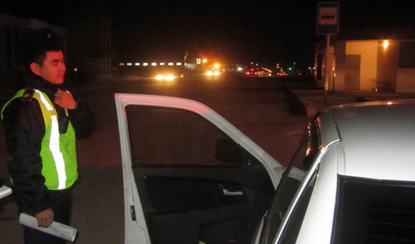 Пятеро пьяных водителей были задержаны на дорогах в Мангистау за сутки рейда