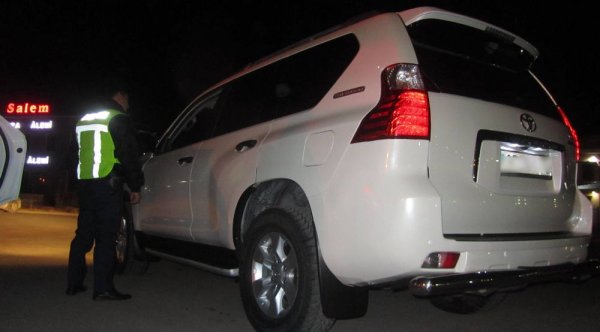 Пятеро пьяных водителей были задержаны на дорогах в Мангистау за сутки рейда