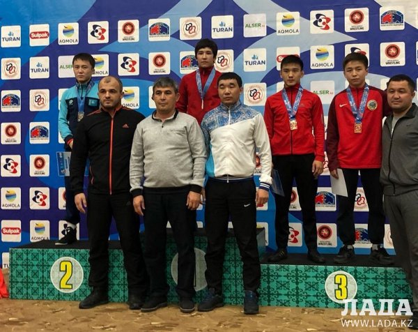 Борцы из Актау завоевали призовые места на международном турнире