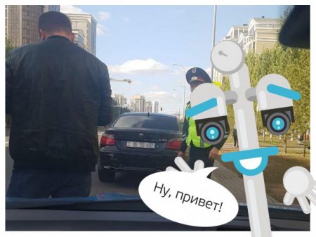 "Приветливого" водителя поймали в Нур-Султане