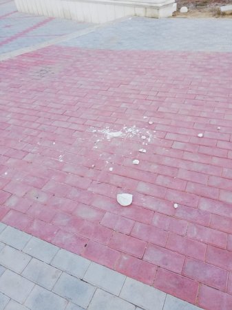 Вандалы разгромили архитектурные  сооружения в сквере Победы в Актау