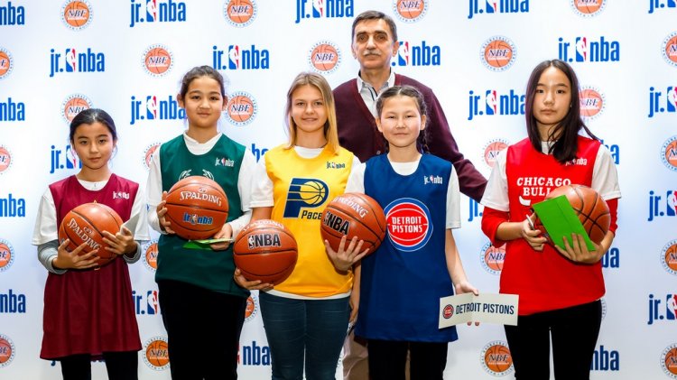 В Актау стартовал второй сезон юниорской Лиги Jr.NBA Kazakhstan