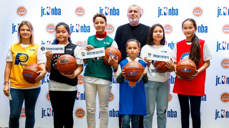 В Актау стартовал второй сезон юниорской Лиги Jr.NBA Kazakhstan