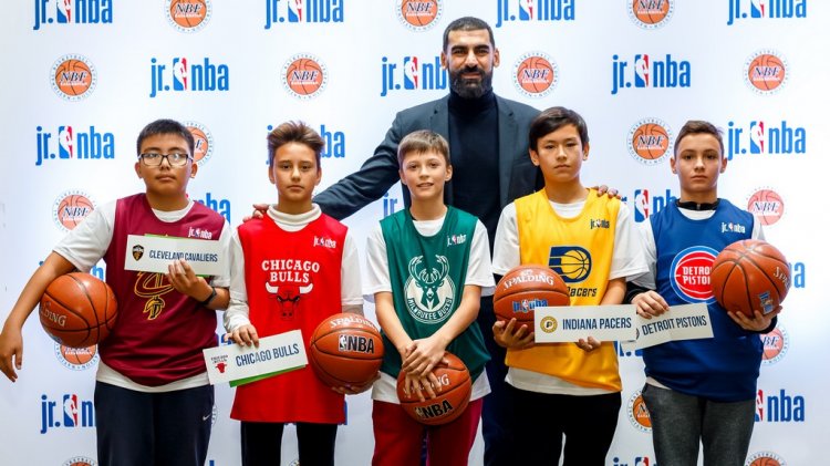 В Актау стартовал второй сезон юниорской Лиги Jr.NBA Kazakhstan