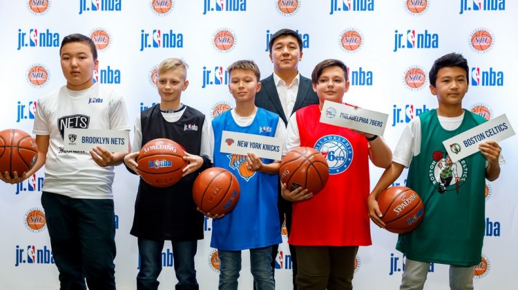 В Актау стартовал второй сезон юниорской Лиги Jr.NBA Kazakhstan