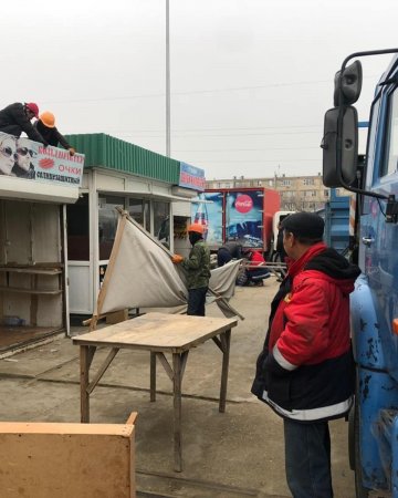 Незаконные торговые точки закрыли в Актау