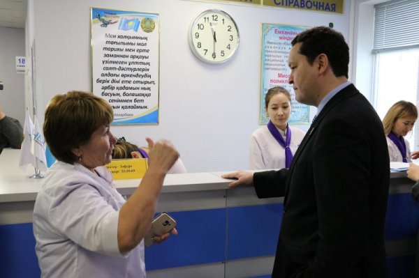 Вице-министр здравоохранения посетил Мангистау с проверкой