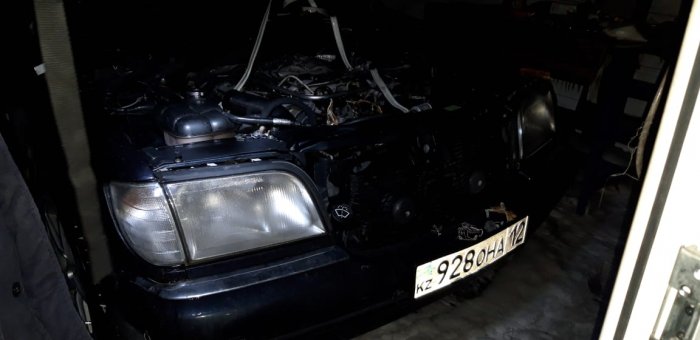 В 25 микрорайоне Актау сгорел автомобиль