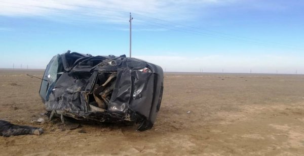 Два человека погибли в ДТП на трассе Актау-Каламкас