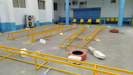 Готовность футбольного стадиона «Жас Канат» в Актау проверят перед стартом Премьер-Лиги Казахстана