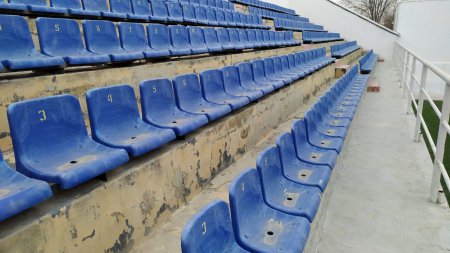 Готовность футбольного стадиона «Жас Канат» в Актау проверят перед стартом Премьер-Лиги Казахстана