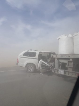 Вниманию водителей: Мангистау накрыла пыльная буря