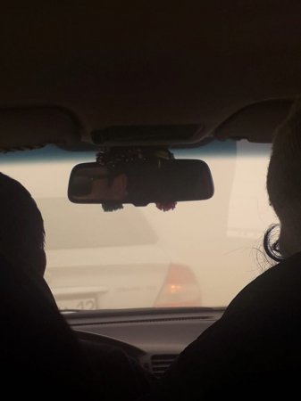 Вниманию водителей: Мангистау накрыла пыльная буря