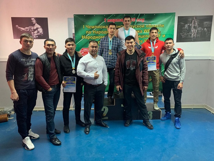 В Актау определены победители чемпионата области по силовым видам спорта