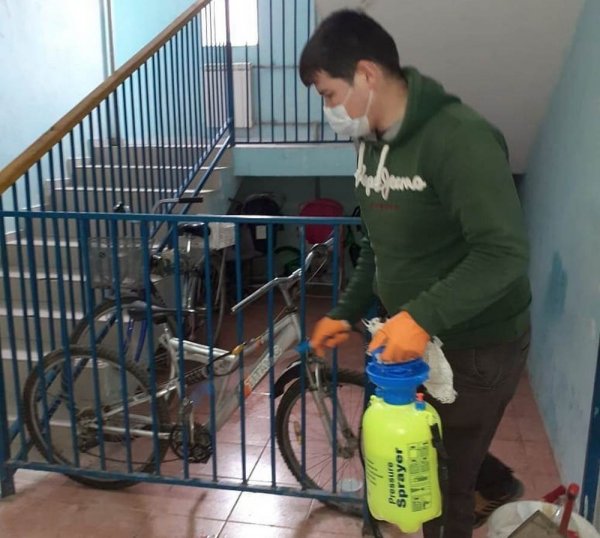 Общежитие продезинфицировали в Актау