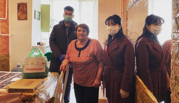 Медиков Актау поблагодарили и поздравили с Наурызом