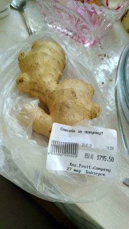 Жители Актау заметили резкий рост цен на корень имбиря