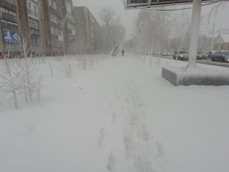 Снег выпал в нескольких областях Казахстана