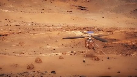 NASA отправит вертолёт на Марс в этом году