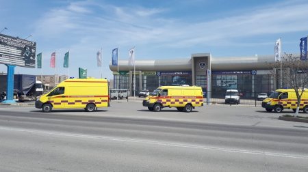 Автопарк станции скорой медицинской помощи Актау пополнился тремя новыми автомобилями
