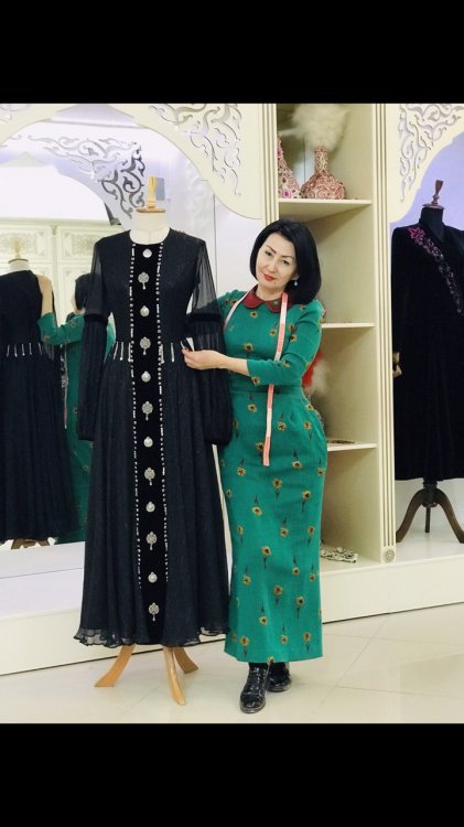 29 апреля свой юбилей празднует основатель и дизайнер Дома моды Нур-Шах Нурпеисова Нуржамал Алдаонгаровна