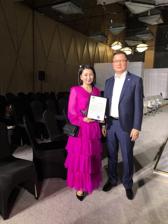 29 апреля свой юбилей празднует основатель и дизайнер Дома моды Нур-Шах Нурпеисова Нуржамал Алдаонгаровна