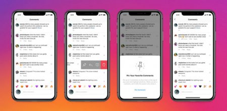 Instagram объявил о новых функциях с комментариями