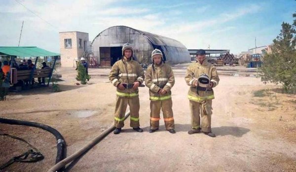 На месторождении в Мангистау произошёл пожар