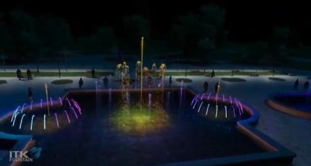 Музыкальный фонтан планируют построить в Жанаозене