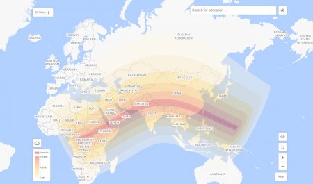 Кольцевое солнечное затмение смогут наблюдать жители Актау