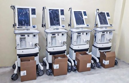 Новые аппараты ИВЛ появились в больницах Мангистау