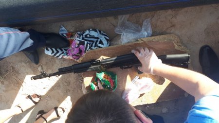 Мужчину с автоматом задержали в Жанаозене