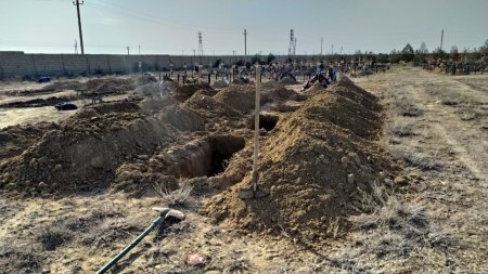 Кладбища Актау. Сколько людей умерли в Мангистау с начала пандемии коронавируса?