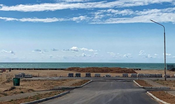 В Форт-Шевченко строят амфитеатр и набережную