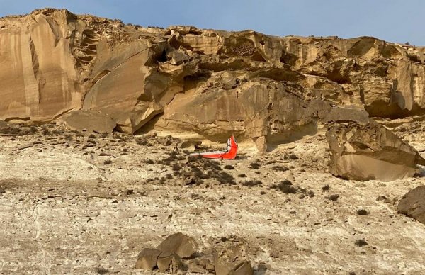 Дельтаплан упал в Мангистау: мужчина сломал руки