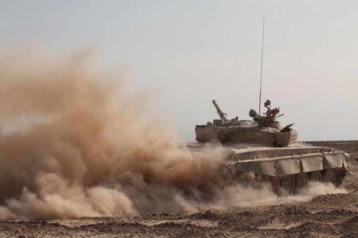 В Мангистау прошли стрельбы танкистов