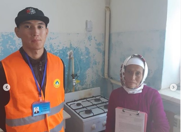 В 200 домах Бейнеу пожарные установили сигнальные устройства